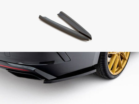 Maxton Design Rear Side Splitters V.1 Skoda Octavia RS Liftback / Estate Mk4 Facelift - SK-OC-4-RS-RSD1G - Image 1