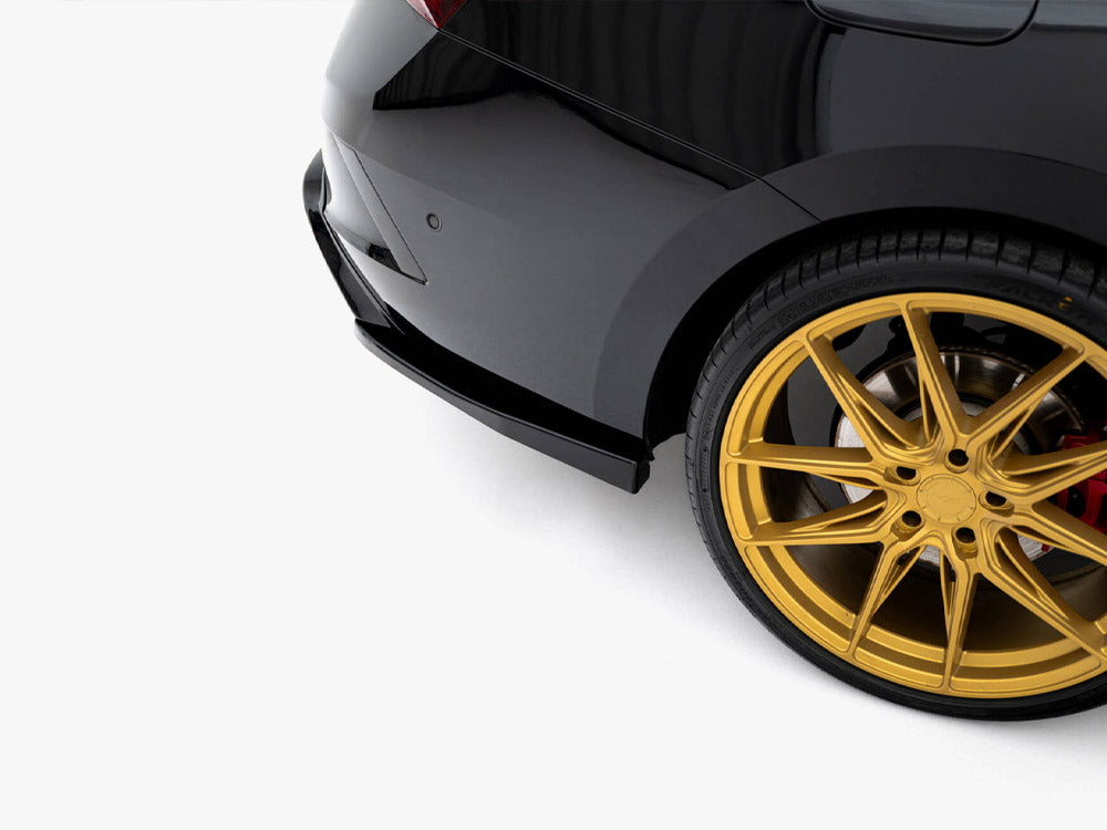 Rear Side Splitters V.4 Skoda Octavia RS Liftback / Estate Mk4 Facelift