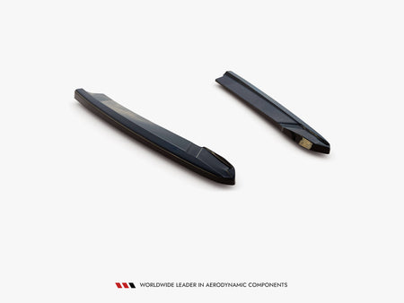 Rear Side Splitters V.4 Skoda Octavia RS Liftback / Estate Mk4 Facelift
