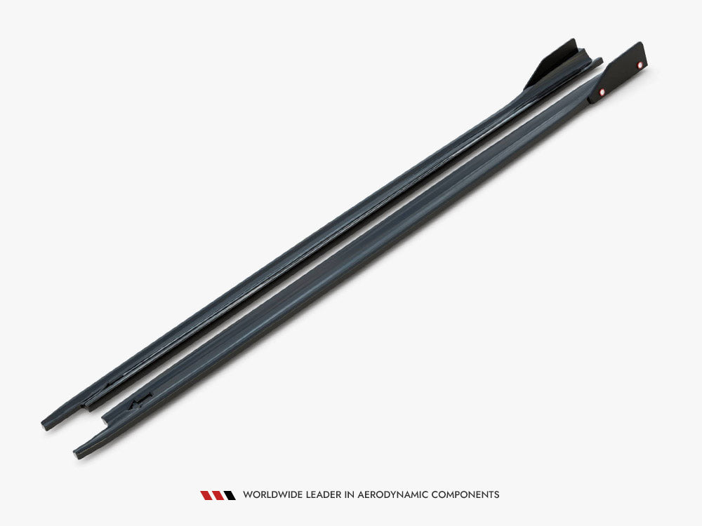 Side Skirt Diffusers V.2 + Flaps Skoda Octavia RS Liftback / Estate Mk4 Facelift