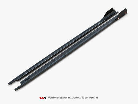 Side Skirt Diffusers V.2 + Flaps Skoda Octavia RS Liftback / Estate Mk4 Facelift