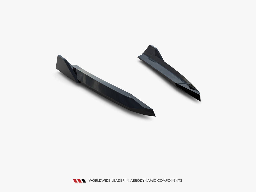 Maxton Design Rear Side Splitters V.6 Skoda Octavia RS Liftback / Estate Mk4 / Mk4 Facelift - SK-OC-4F-RS-RSD2G - Image 5