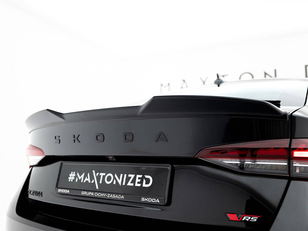 Maxton Design Spoiler CAP 3D Skoda Octavia RS / Sportline / Standard Liftback MK4 / Mk4 Facelift - SK-OC-4F-RS-CAP3D1G - Image 3