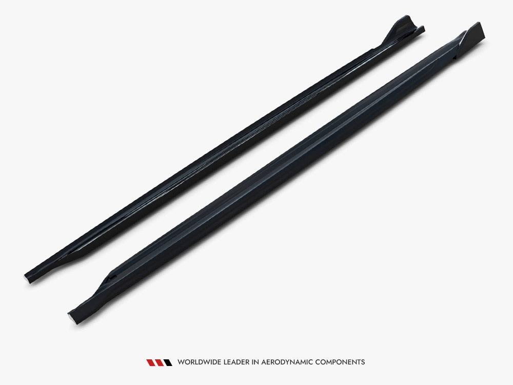 Side Skirts Diffusers V.4 Skoda Octavia RS Liftback / Estate Mk 4 Facelift