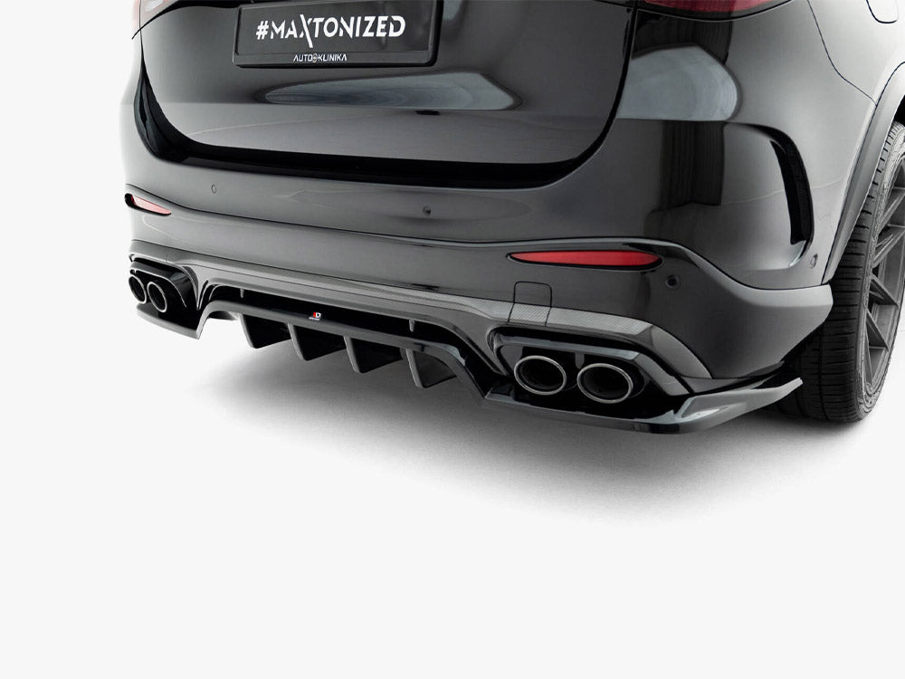 Maxton Design Rear Splitter (Vertical Bars) Mercedes-AMG GLC 43 X254 - ME-GLC-X254-43-RD1G+RD2G - Image 3