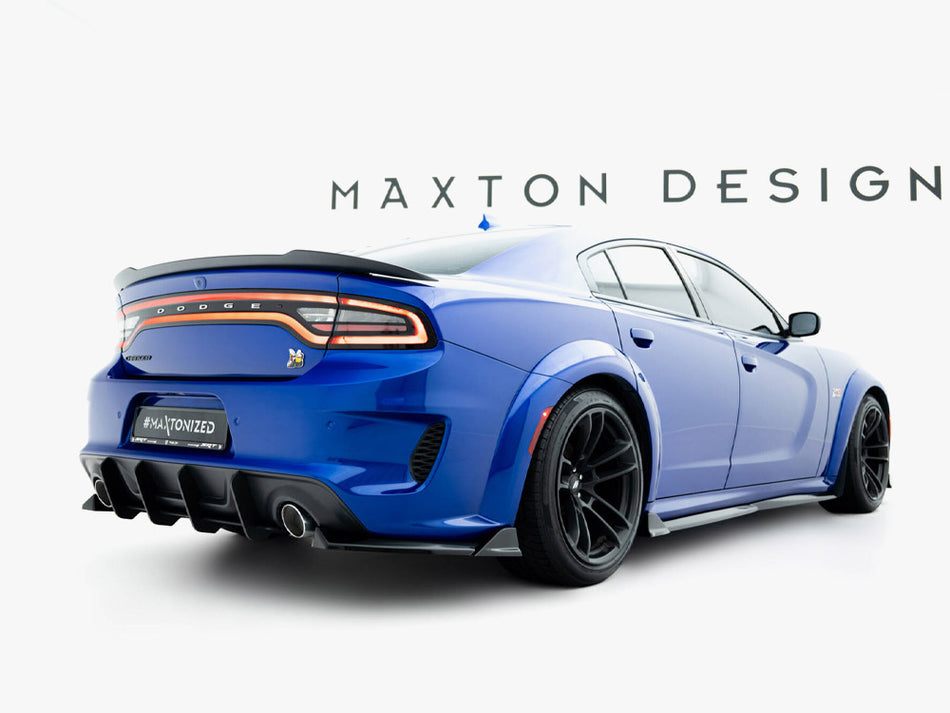 Maxton Design Street PRO Rear Diffuser Dodge Charger RT Scat Pack Widebody Mk3 Facelift - DOCH2SPWBCNC-RS1B - Image 2