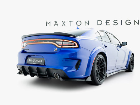 Maxton Design Rear Side Splitters Dodge Charger RT Scat Pack Widebody Mk3 Facelift - DO-CH-2-SP-WB-RSD1G - Image 3