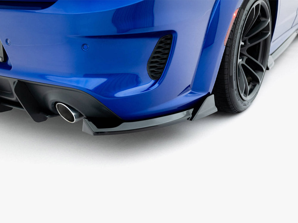 Rear Side Splitters Dodge Charger RT Scat Pack Widebody Mk3 Facelift
