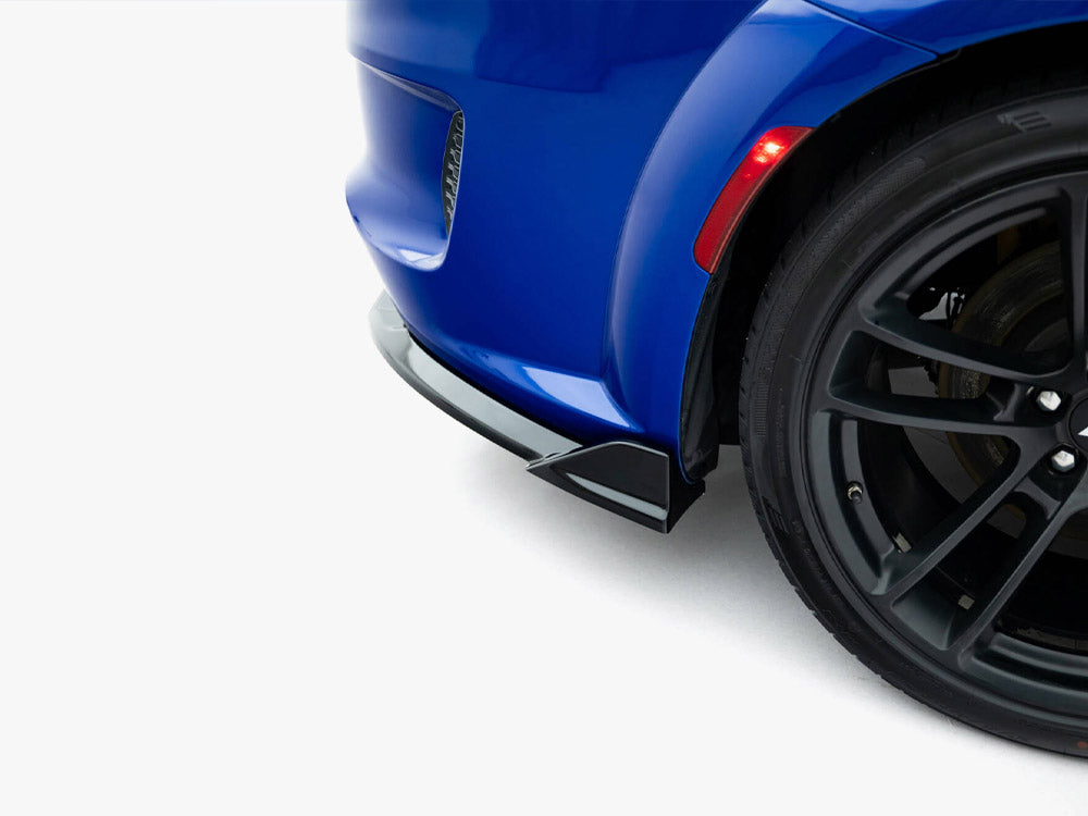 Rear Side Splitters Dodge Charger RT Scat Pack Widebody Mk3 Facelift