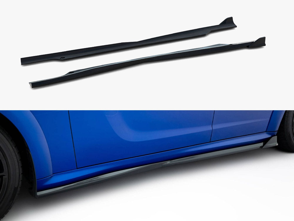 Maxton Design Side Skirts Diffusers Dodge Charger RT Scat Pack Widebody Mk3 Facelift - DO-CH-2-SP-WB-SD1G - Image 1