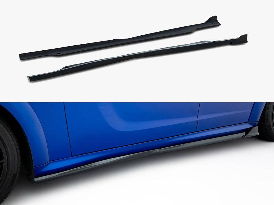 Maxton Design Side Skirts Diffusers Dodge Charger RT Scat Pack Widebody Mk3 Facelift - DO-CH-2-SP-WB-SD1G - Image 1