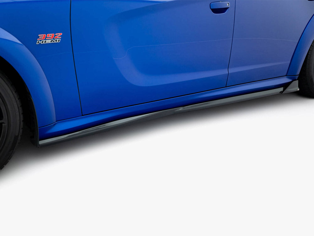 Maxton Design Side Skirts Diffusers Dodge Charger RT Scat Pack Widebody Mk3 Facelift - DO-CH-2-SP-WB-SD1G - Image 3