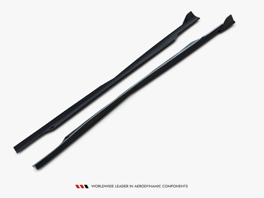 Maxton Design Side Skirts Diffusers Dodge Charger RT Scat Pack Widebody Mk3 Facelift - DO-CH-2-SP-WB-SD1G - Image 5