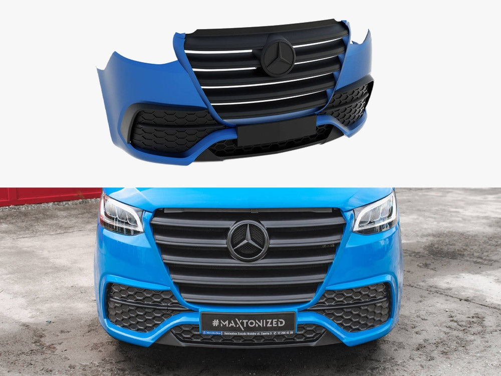 Maxton Design Front Bumper Mercedes Sprinter Mk3 - ME-SP-3-F1F - Image 1