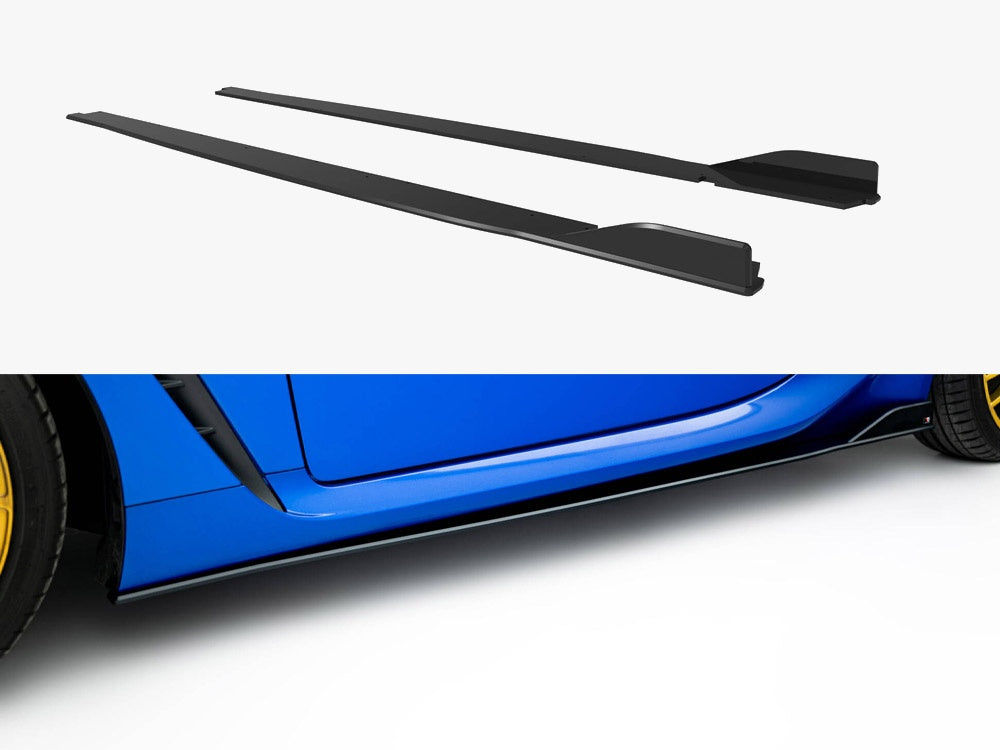 Maxton Design Street PRO Side Skirts Diffusers V.2 Subaru BRZ Mk2 - TOGR861CNC-SD2B - Image 1