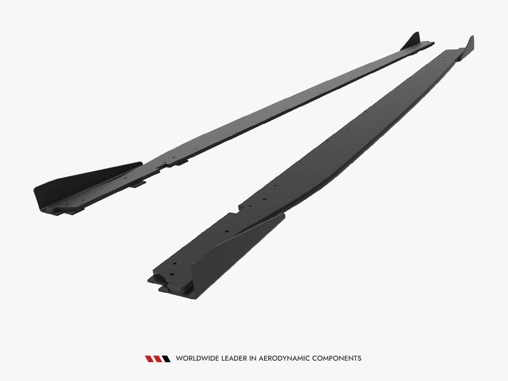 Street PRO Side Skirts Diffusers V.1 + Flaps Subaru BRZ Mk2