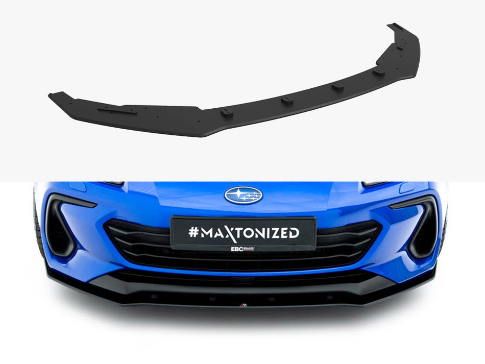 Maxton Design Street PRO Front Splitter Subaru BRZ Mk2 - SUBRZ2CNC-FD1B - Image 1