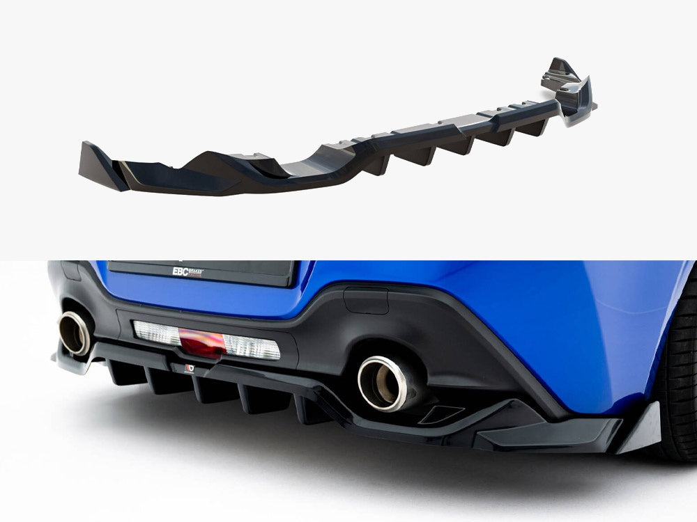 Maxton Design Rear Splitter (Vertical Bars) V.3 Subaru BRZ Mk2 - TO-GR86-1-RD3G+RD6G - Image 1
