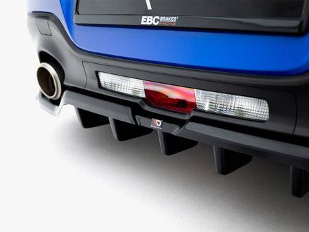Maxton Design Central Rear Splitter (Vertical Bars) V.1 + Flaps Subaru BRZ Mk2 - TO-GR86-1-RD1G+RD4G+RSF1B - Image 3