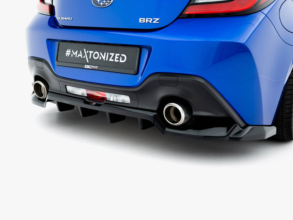 Maxton Design Rear Splitter (Vertical Bars) V.1 Subaru BRZ Mk2 - TO-GR86-1-RD1G+RD4G - Image 3