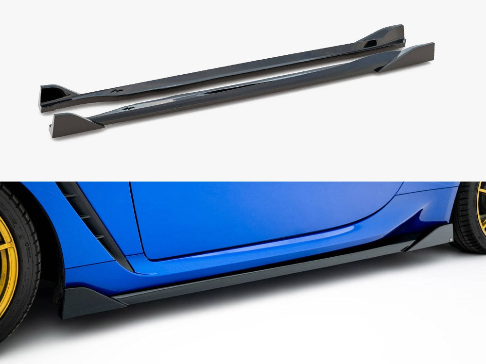 Maxton Design Side Skirts Diffusers V.3 Subaru BRZ Mk2 - TO-GR86-1-SD3G - Image 1