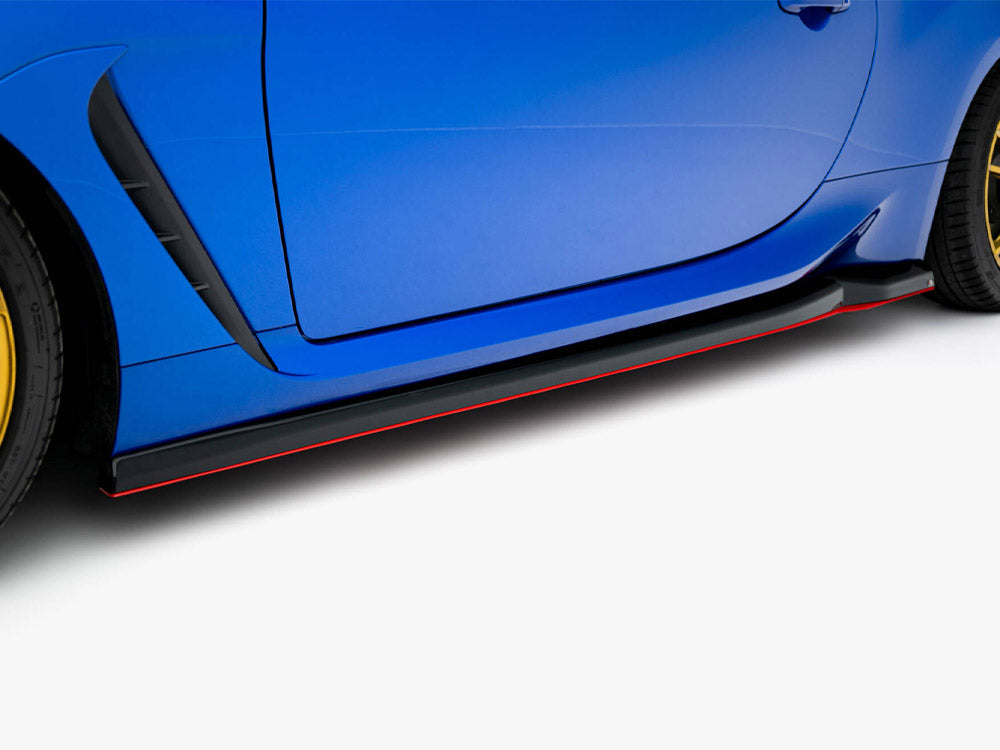 Maxton Design Side Skirts Diffusers V.2 Subaru BRZ Mk2 - TO-GR86-1-SD2G+SD2RRED - Image 3