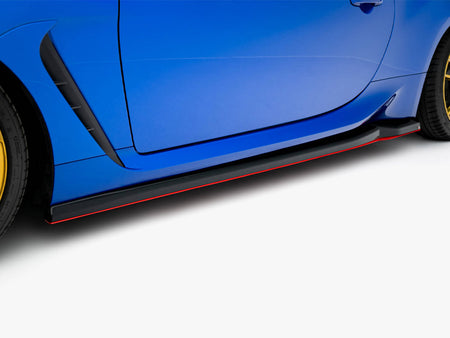 Maxton Design Side Skirts Diffusers V.2 Subaru BRZ Mk2 - TO-GR86-1-SD2G+SD2RRED - Image 3
