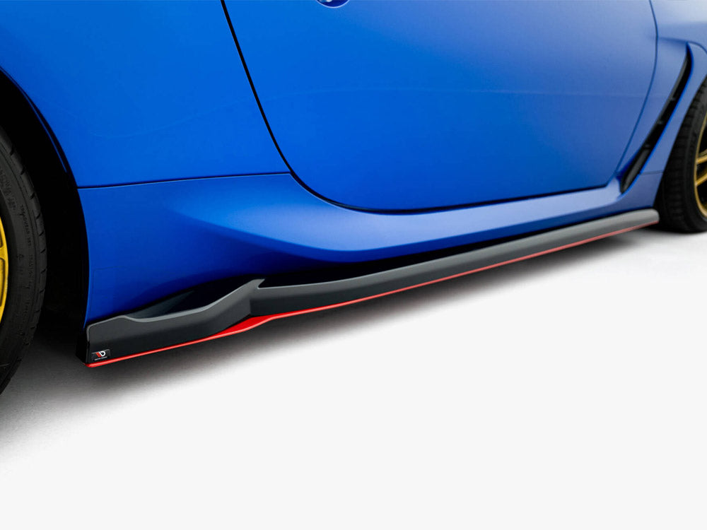 Maxton Design Side Skirts Diffusers V.2 Subaru BRZ Mk2 - TO-GR86-1-SD2G+SD2RRED - Image 4