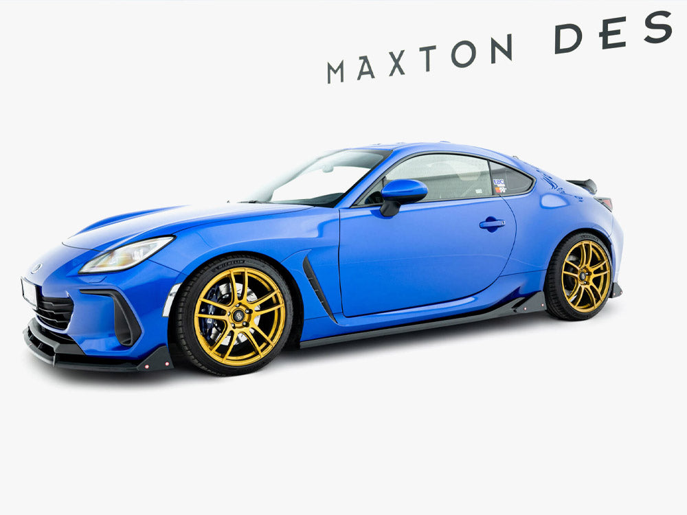 Maxton Design Side Skirts Diffusers V.1 + Flaps Subaru BRZ Mk2 - TO-GR86-1-SD1G+SF1B - Image 2