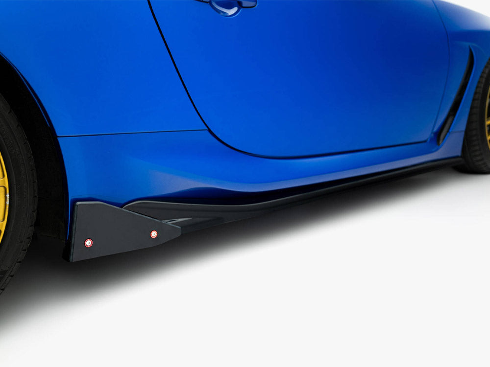 Maxton Design Side Skirts Diffusers V.1 + Flaps Subaru BRZ Mk2 - TO-GR86-1-SD1G+SF1B - Image 4