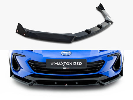 Maxton Design Front Splitter V.1 + Flaps Subaru BRZ Mk2 - SU-BRZ-2-FD1G+FSF1B - Image 1