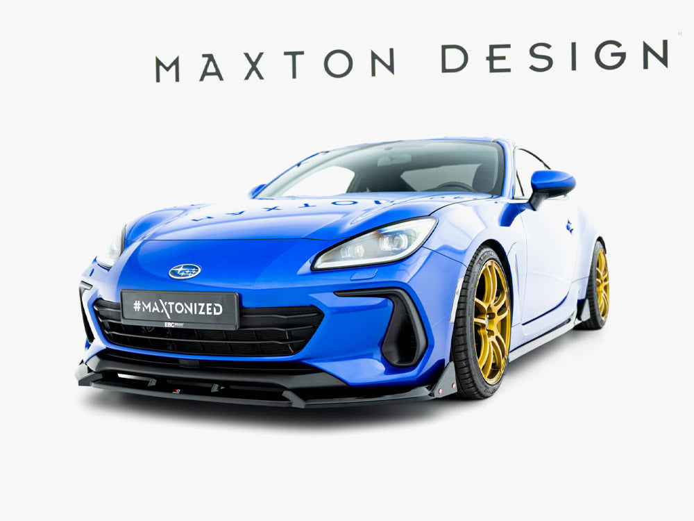 Maxton Design Front Splitter V.1 + Flaps Subaru BRZ Mk2 - SU-BRZ-2-FD1G+FSF1B - Image 2