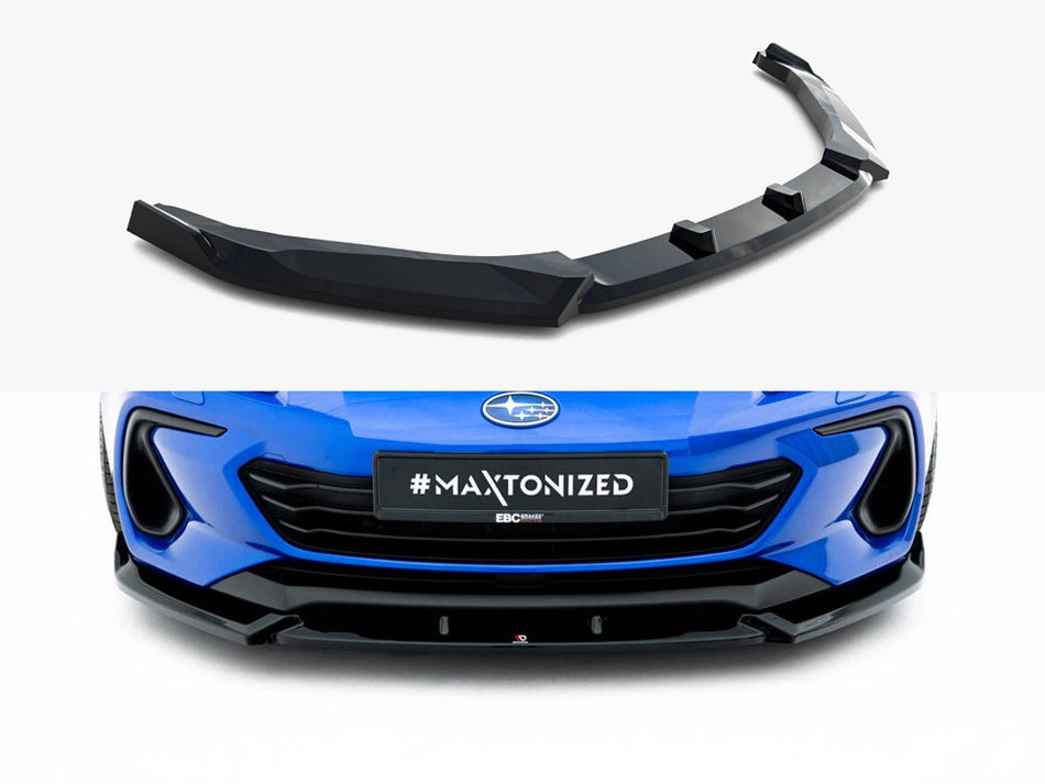 Maxton Design Front Splitter V.1 Subaru BRZ Mk2 - SU-BRZ-2-FD1G - Image 1