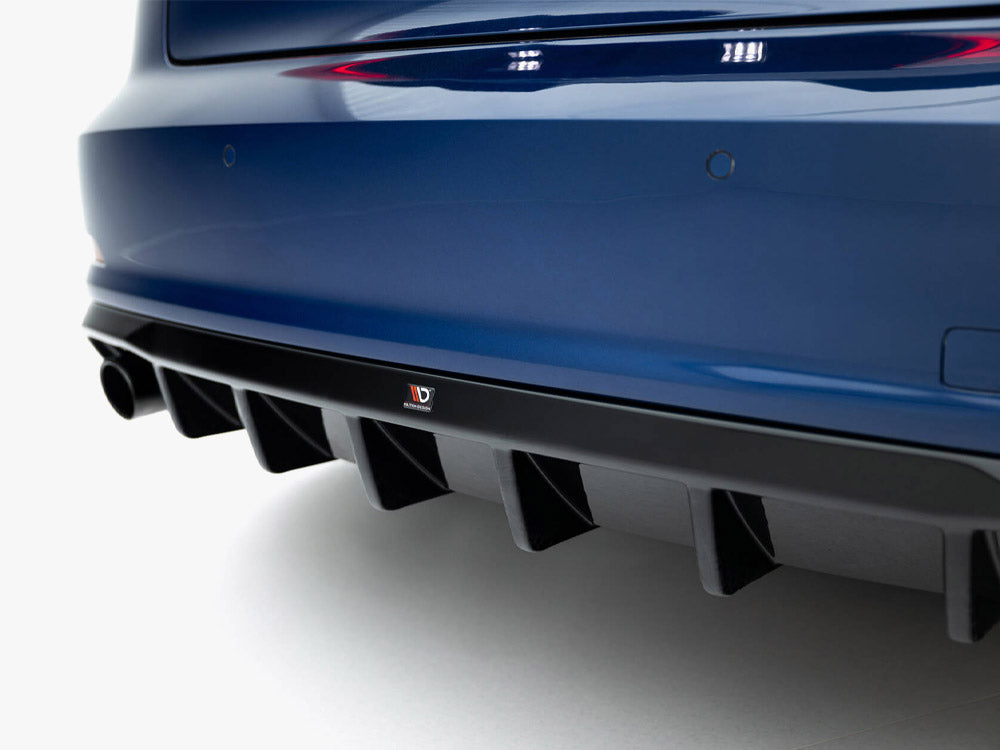 Rear Valance Audi A3 Sedan 8V (Version with single exhaust tips on both sides)