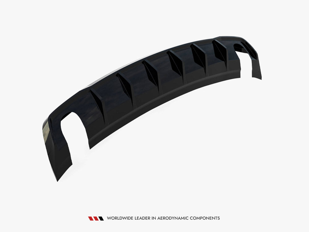 Maxton Design Rear Valance Audi A3 Sedan 8V (Version with single exhaust tips on both sides) - AU-A3-3-S-RS1GO_O - Image 6