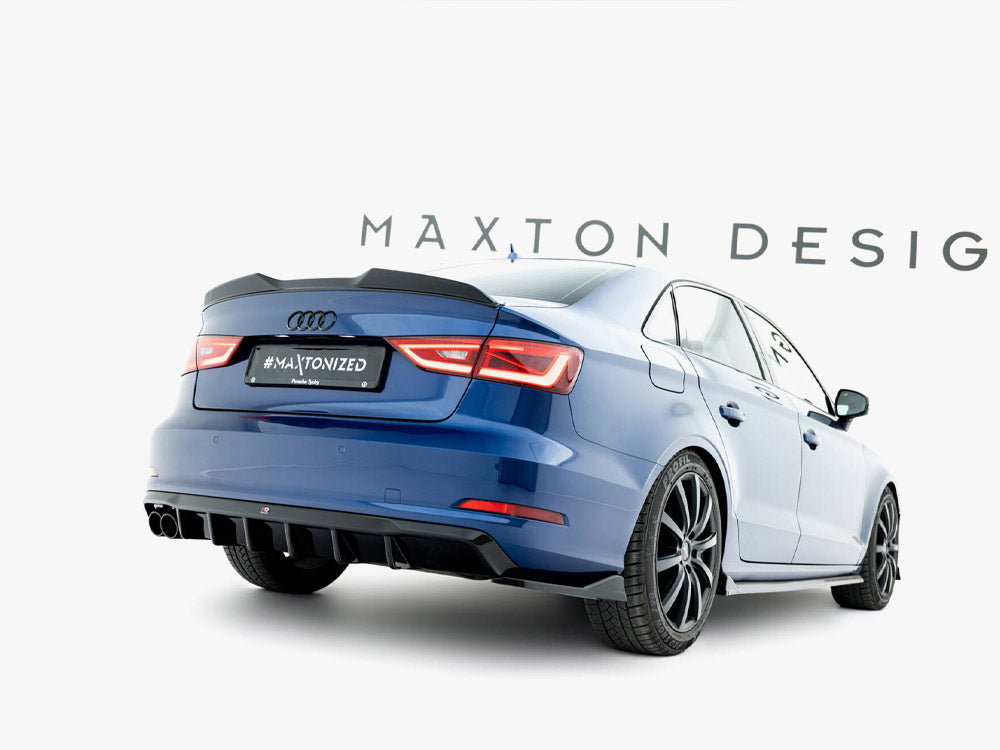 Rear Side Splitters Audi A3 Sedan 8V