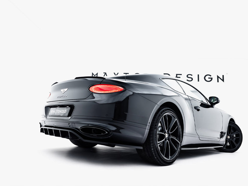 Maxton Design Rear Splitter (Vertical Bars) Bentley Continental GT Coupe Mk3 - BE-CO-3-GT-CA-RD1G+RD2G - Image 2