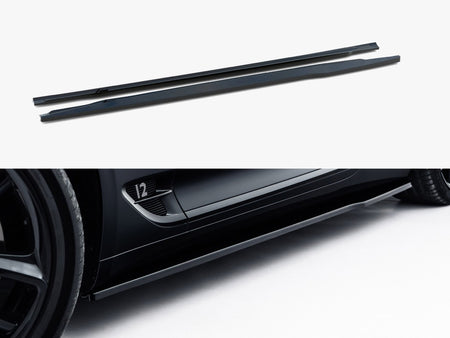 Maxton Design Side Skirts Diffusers Bentley Continental GT Coupe Mk3 - BE-CO-3-GT-CA-SD1G - Image 1
