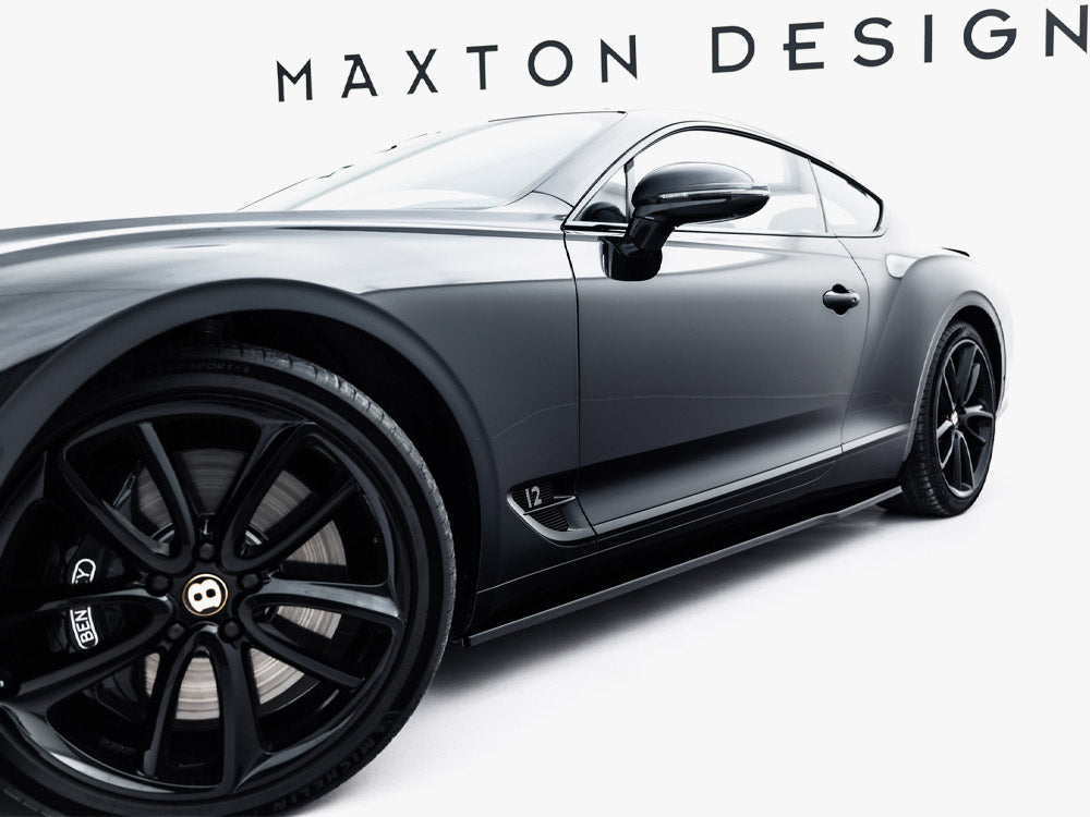 Maxton Design Side Skirts Diffusers Bentley Continental GT Coupe Mk3 - BE-CO-3-GT-CA-SD1G - Image 4
