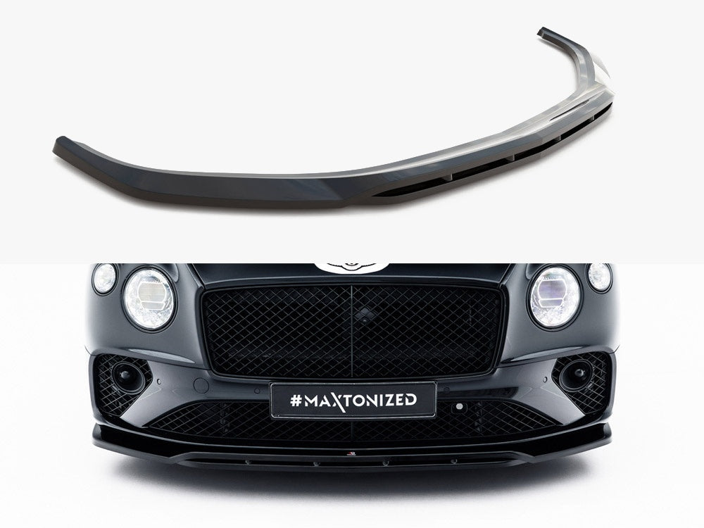 Maxton Design Front Splitter Bentley Continental GT Coupe Mk3 - BE-CO-3-GT-CA-FD1G+FD1RG - Image 1