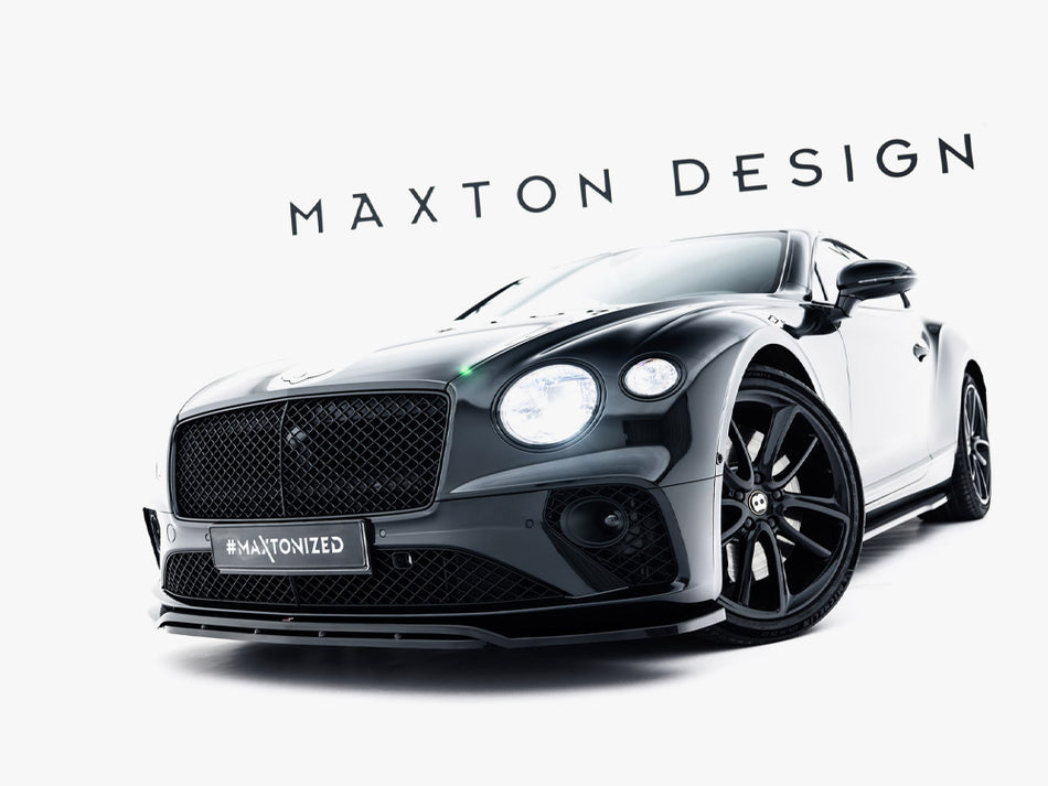 Maxton Design Front Splitter Bentley Continental GT Coupe Mk3 - BE-CO-3-GT-CA-FD1G+FD1RG - Image 2