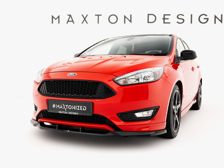 Maxton Design Front Splitter V.3 Ford Focus ST-Line Mk3 Facelift - FO-FO-3F-STLINE-FD3G - Image 2