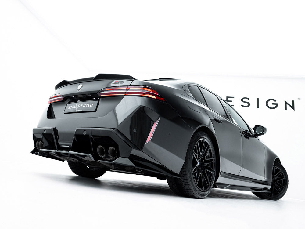 Maxton Design Rear Splitter (Vertical Bars) BMW M5 Sedan / Touring G90 - BM-M5-G90-RD1G+RD2G - Image 3