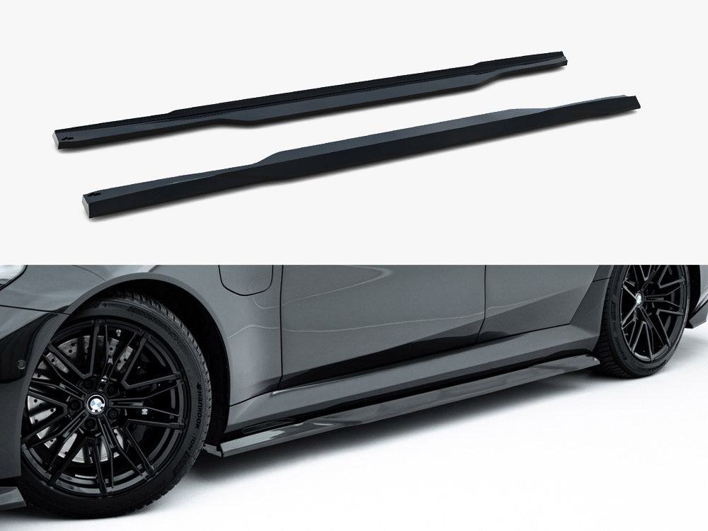 Maxton Design Side Skirts Diffusers BMW M5 Sedan / Touring G90 - BM-M5-G90-SD1G - Image 1