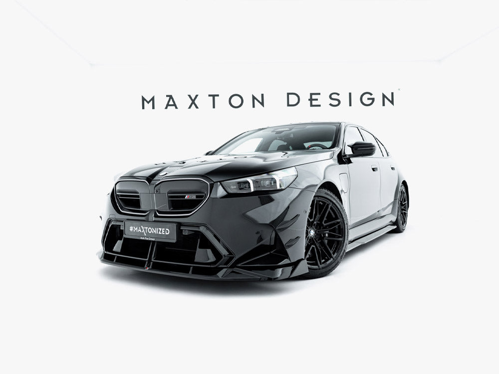 Maxton Design Front Splitter V.2 BMW M5 Sedan / Touring G90 - BM-M5-G90-FD2G - Image 2