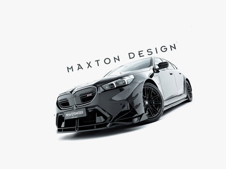 Maxton Design Front Splitter V.2 BMW M5 Sedan / Touring G90 - BM-M5-G90-FD2G - Image 3