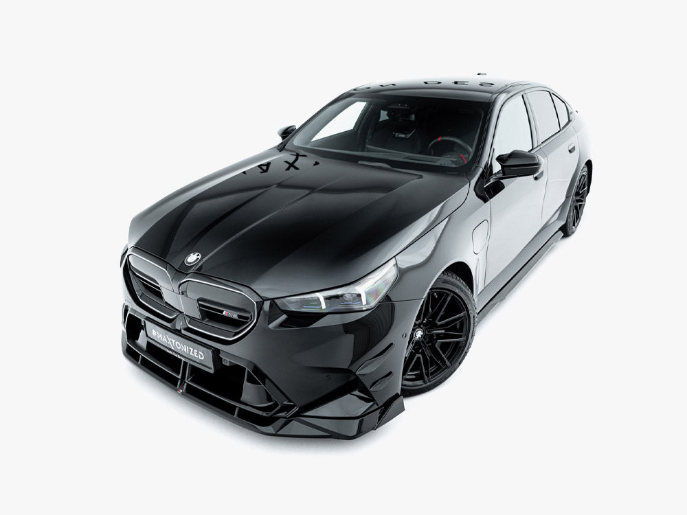 Maxton Design Front Splitter V.2 BMW M5 Sedan / Touring G90 - BM-M5-G90-FD2G - Image 4