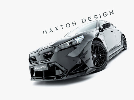 Maxton Design Front Splitter V.1 BMW M5 Sedan / Touring G90 - BM-M5-G90-FD1G - Image 4