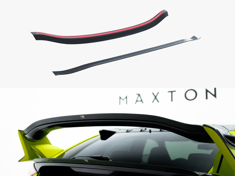 Maxton Design Upper Spoiler CAP V.1 Honda Civic Type-R Mk10 / Mk10 Facelift - HO-CI-10-TYPE-R-CAP1G - Image 1