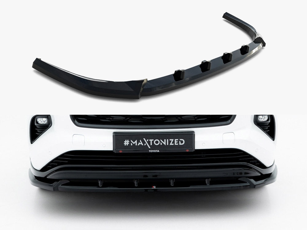 Maxton Design Front Splitter V.2 Toyota Highlander Mk4 - TO-HL-3-FD2G - Image 1